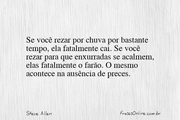 Frase de Steve Allen