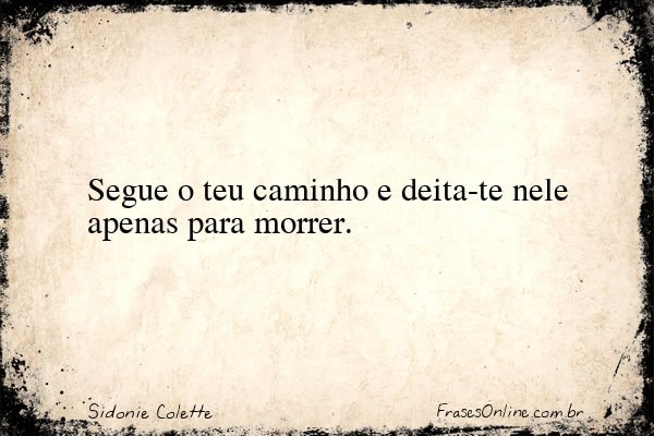 Frase de Sidonie Colette