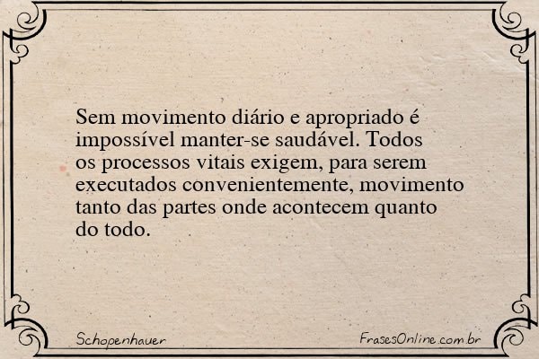 Frase de Schopenhauer
