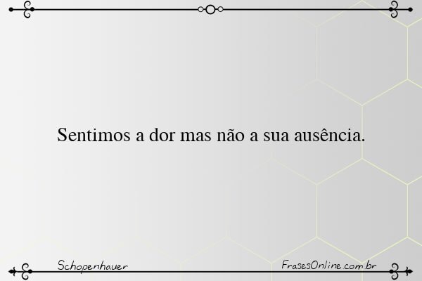 Frase de Schopenhauer