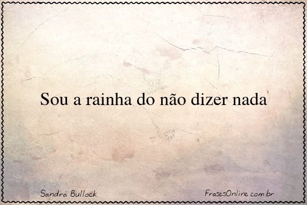 Frase de Sandra Bullock