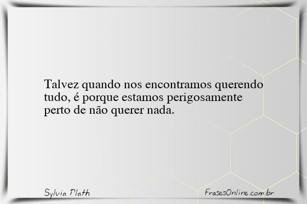 Frase de Sylvia Plath