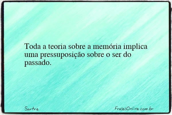 Frase de Sartre