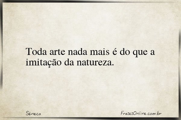 Frase de Sêneca