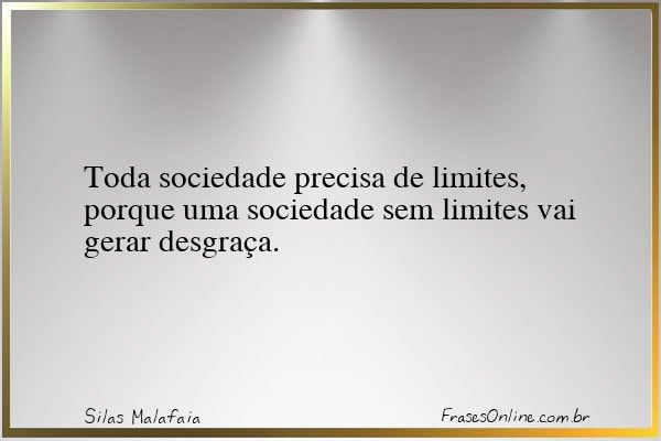 Frase de Silas Malafaia