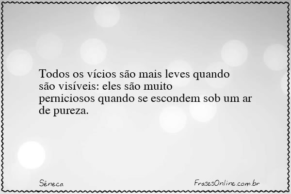 Frase de Sêneca