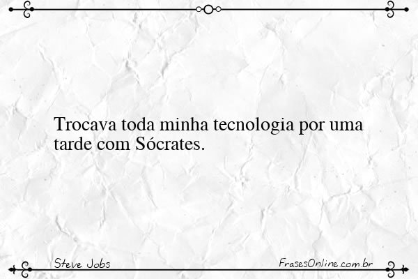 Frase de Steve Jobs