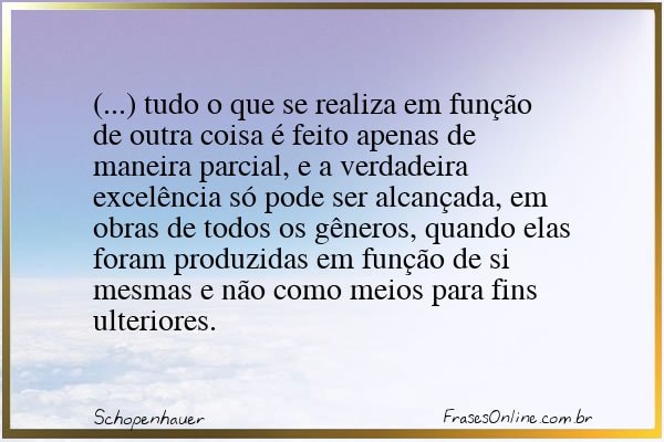 Frase de Schopenhauer