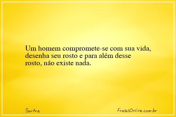 Frase de Sartre