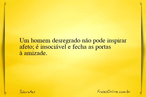Frase de Sócrates