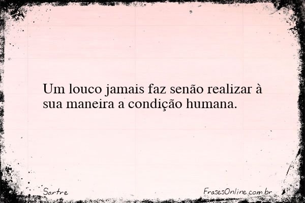 Frase de Sartre