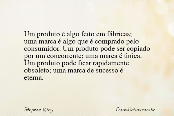 Frase de Stephen King