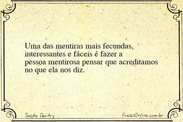 Frase de Sacha Guitry
