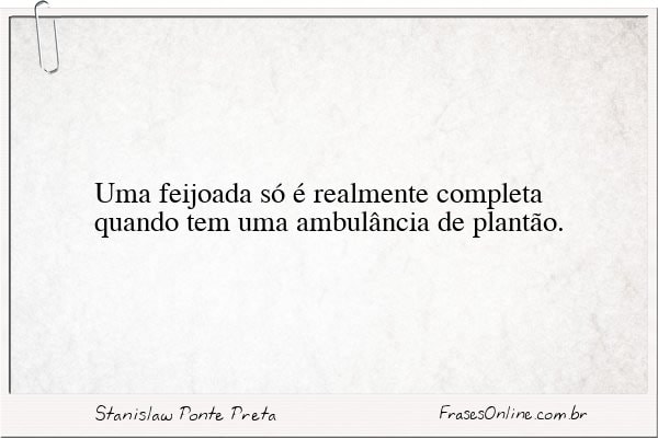 Frase de Stanislaw Ponte Preta