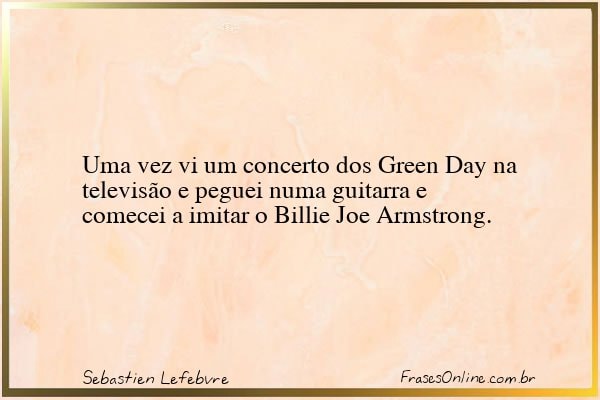 Frase de Sebastien Lefebvre