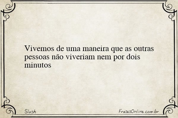 Frase de Slash