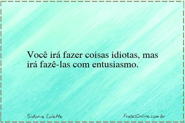 Frase de Sidonie Colette