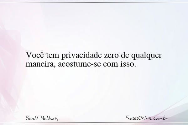 Frase de Scott McNealy