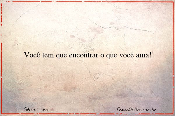 Frase de Steve Jobs