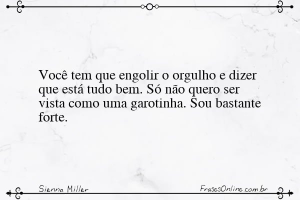 Frase de Sienna Miller