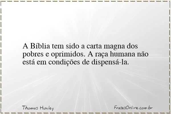 Frase de Thomas Huxley