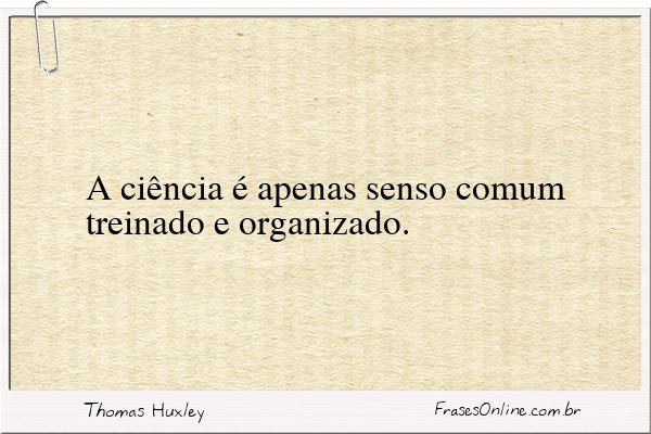 Frase de Thomas Huxley