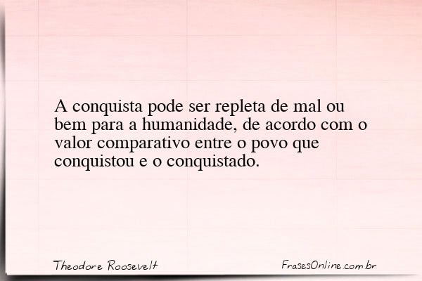 Frase de Theodore Roosevelt