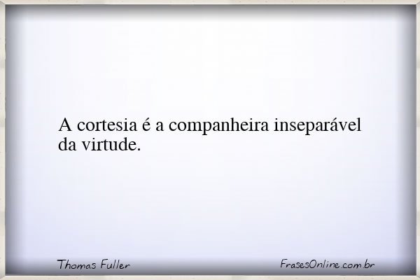 Frase de Thomas Fuller