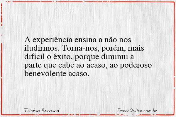 Frase de Tristan Bernard