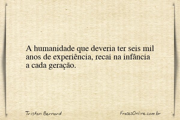 Frase de Tristan Bernard