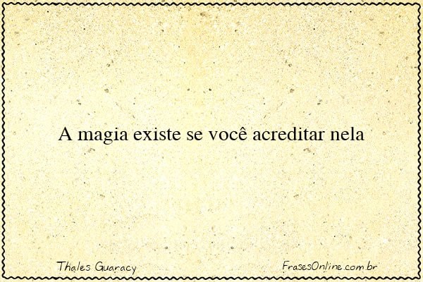 Frase de Thales Guaracy