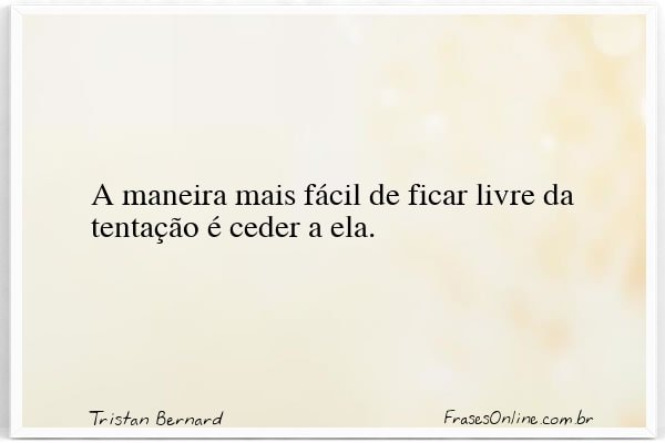 Frase de Tristan Bernard