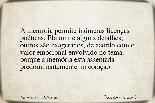 Frase de Tennessee Williams