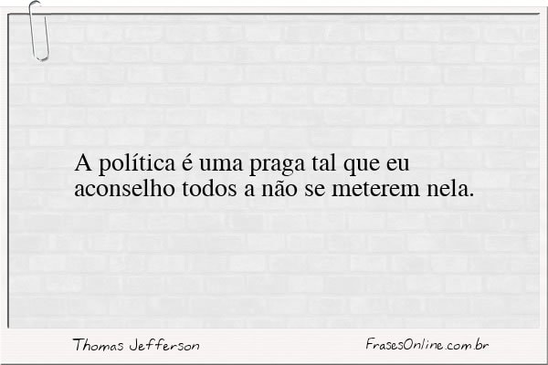 Frase de Thomas Jefferson