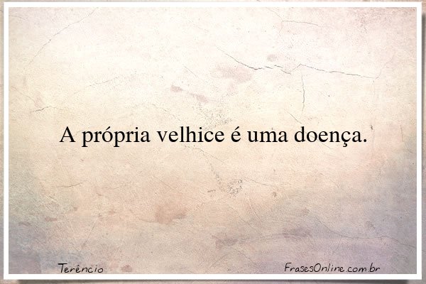Frase de Terêncio