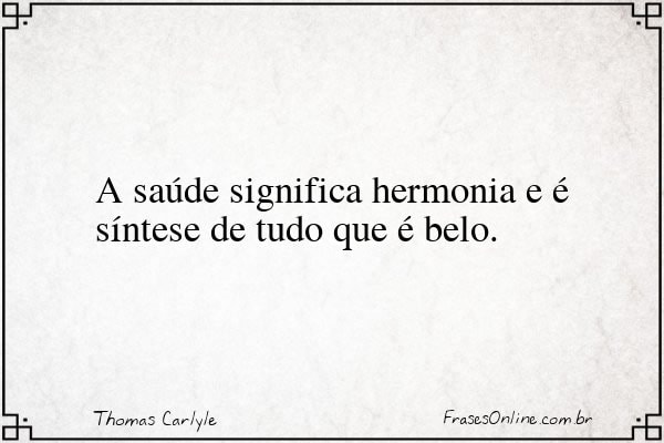 Frase de Thomas Carlyle