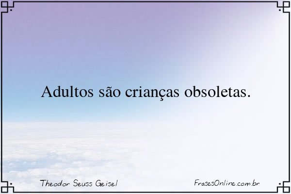 Frase de Theodor Seuss Geisel