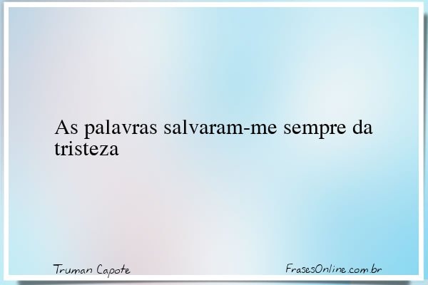Frase de Truman Capote