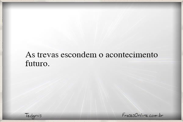 Frase de Teógnis