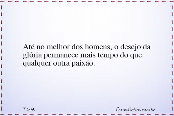 Frase de Tácito