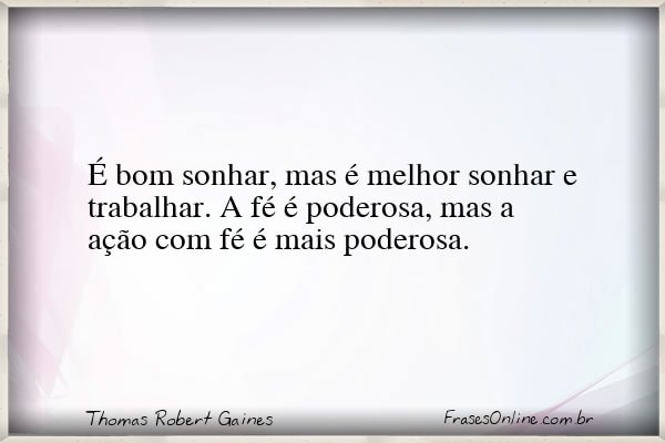 Frase de Thomas Robert Gaines