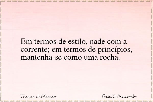 Frase de Thomas Jefferson