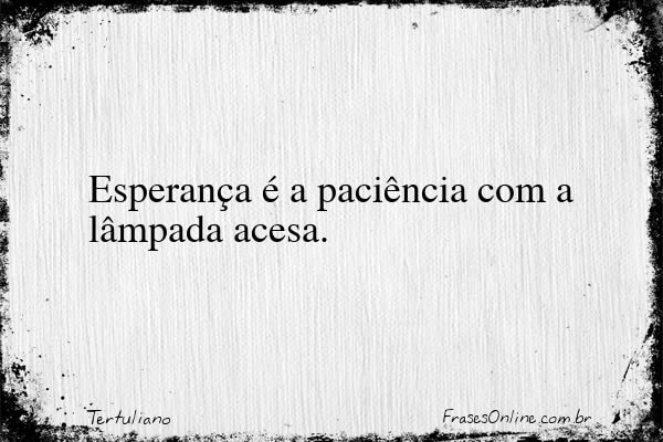 Frase de Tertuliano