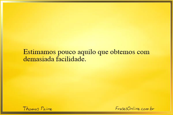 Frase de Thomas Paine