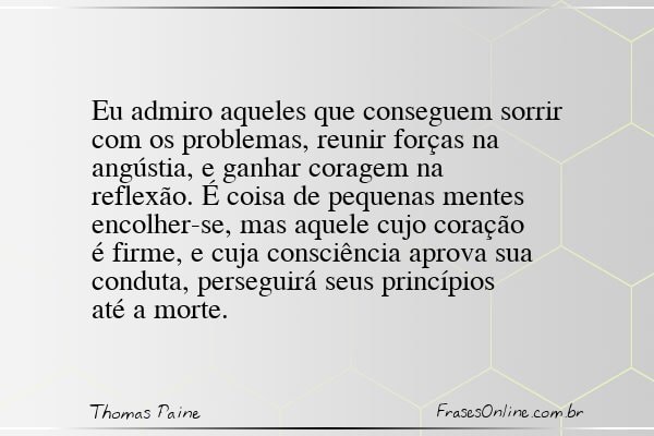 Frase de Thomas Paine
