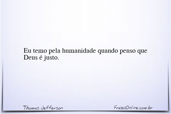 Frase de Thomas Jefferson