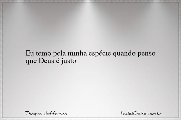 Frase de Thomas Jefferson