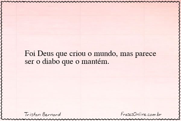 Frase de Tristan Bernard