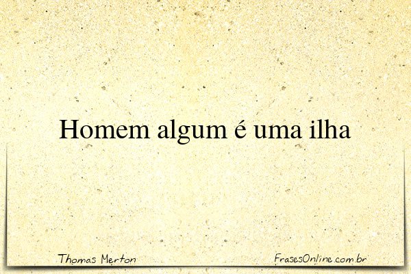 Frase de Thomas Merton