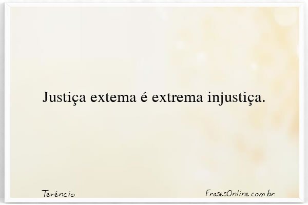 Frase de Terêncio